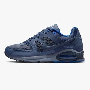 NIKE AIR MAX COMMAND SNEAKERS LACE UP NAVY ROYAL SIZE 10